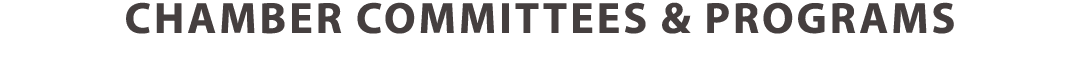 Chamber Committees & Programs