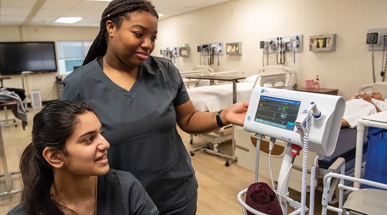 20240408.    Delta college CNA students practicing skills at the Lodi Adult School Monday April 8, 2024.