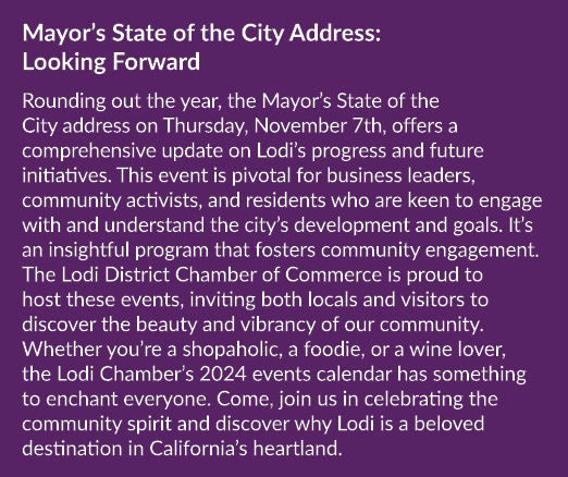 Mayor’s State of the City Address: Looking Forward Rounding out the year, the Mayor’s State of the City address on Th...