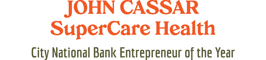 JOHN CASSAR SuperCare Health City National Bank Entrepreneur of the Year