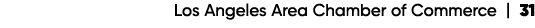 Los Angeles Area Chamber of Commerce | 31