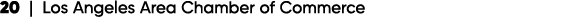 20 | Los Angeles Area Chamber of Commerce