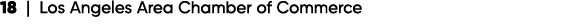 18 | Los Angeles Area Chamber of Commerce