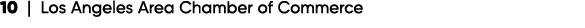 10 | Los Angeles Area Chamber of Commerce