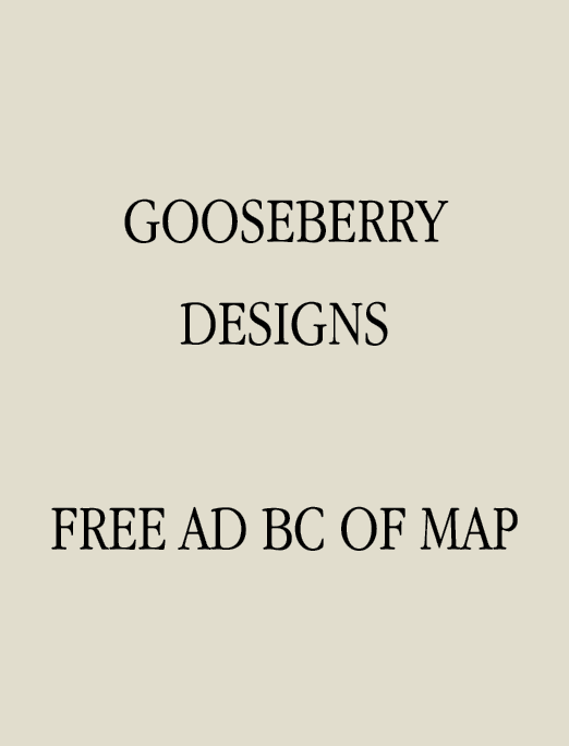 Gooseberry Designs FREE AD BC oF MAP