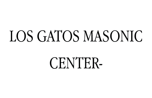 Los Gatos Masonic Center 
