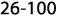 26 100