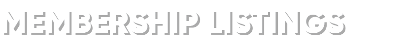 Membership Listings
