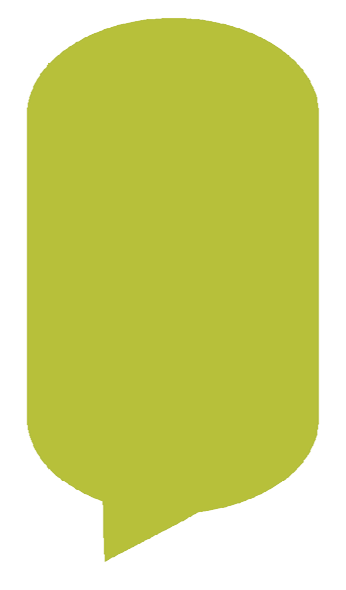 A green circle with a white outline. AI generated content
