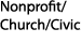 Nonprofit/ Church/Civic