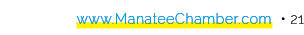 www.ManateeChamber.com • 21