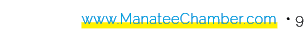 www.ManateeChamber.com • 9
