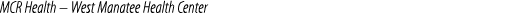 MCR Health – West Manatee Health Center