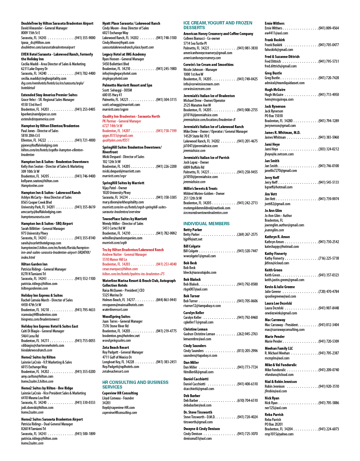 A list of different things is shown, including a red and green column. AI generated content