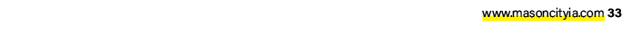 www.masoncityia.com 33