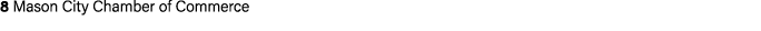 8 Mason City Chamber of Commerce