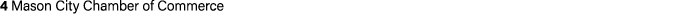 4 Mason City Chamber of Commerce