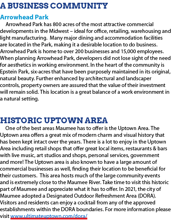 A Business Community Arrowhead Park Arrowhead Park has 800 acres of the most attractive commercial developments in th...