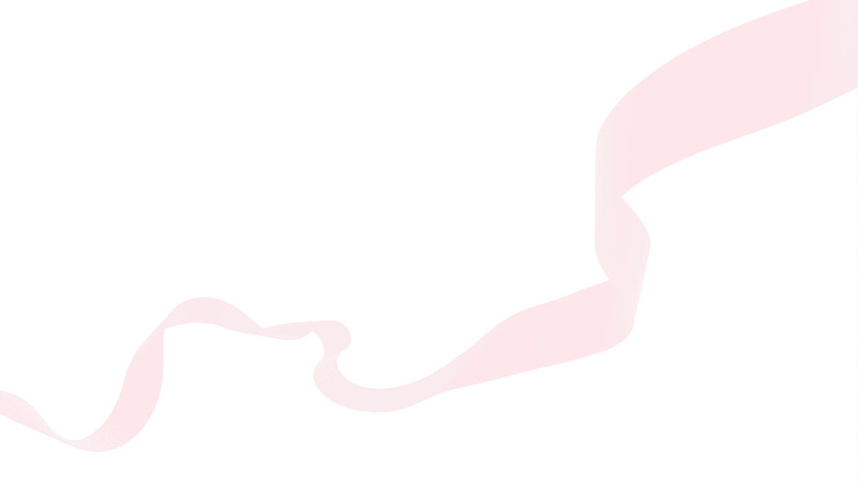 red ribbon isolated on white background