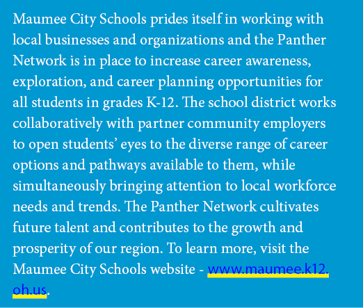 Maumee City Schools prides itself in working with local businesses and organizations and the Panther Network is in pl...
