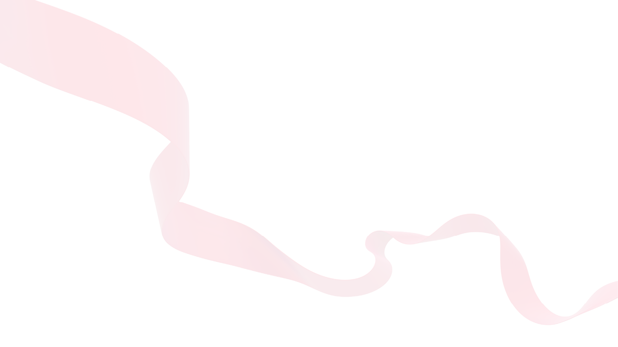 red ribbon isolated on white background
