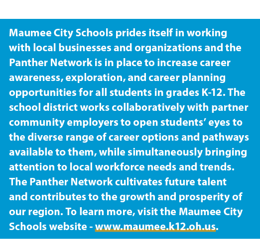 Maumee City Schools prides itself in working with local businesses and organizations and the Panther Network is in pl...