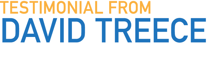 testimonial from david treece