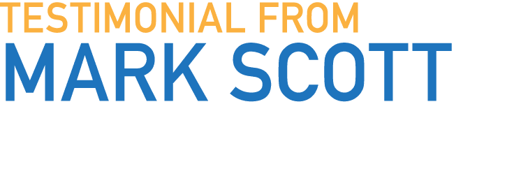 testimonial from mark scott