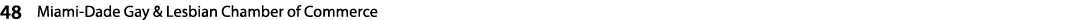 48 Miami Dade Gay & Lesbian Chamber of Commerce 