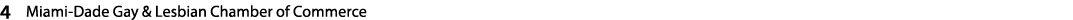 4 Miami Dade Gay & Lesbian Chamber of Commerce 