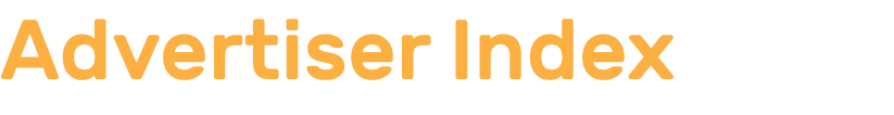 Advertiser Index