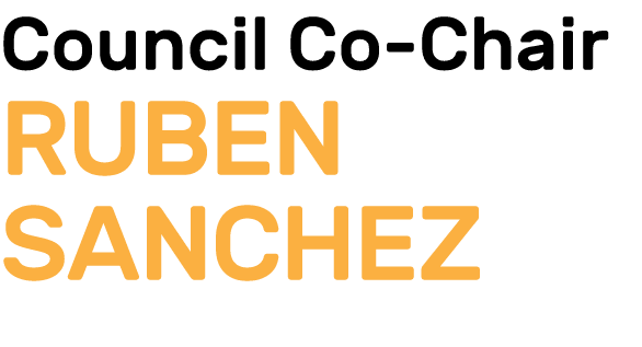 Council Co Chair RUBEN SANCHEZ