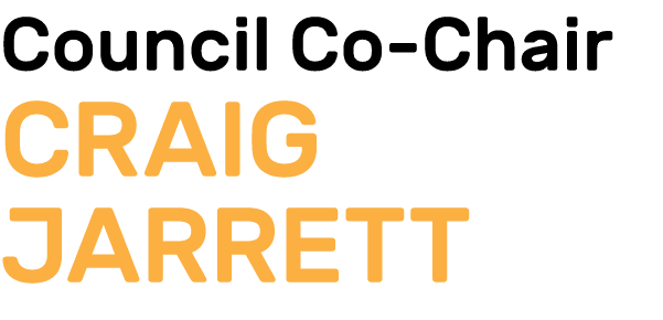 Council Co Chair Craig jarrett