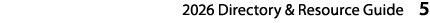 2026 Directory & Resource Guide 5 