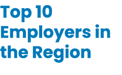Top 10 Employers in the Region