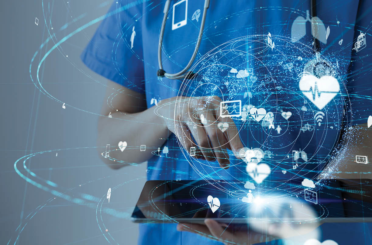 Medical technology concept.