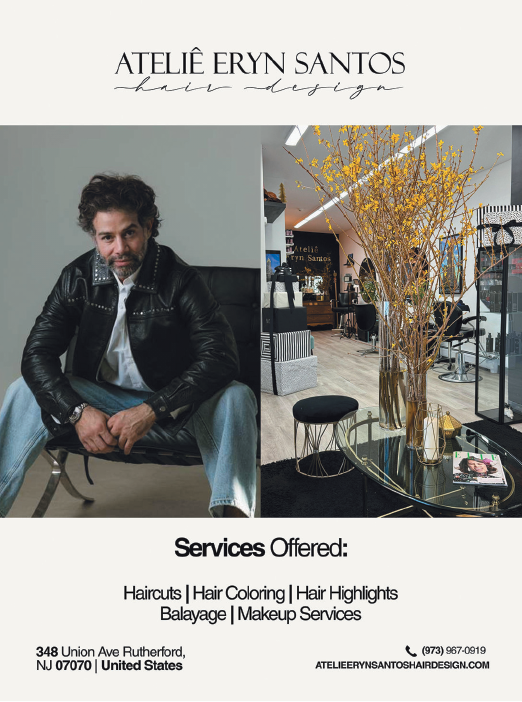 A man is sitting in a chair in front of a vase of flowers. The vase is on a table. The man is wearing a leather jacket. AI generated content