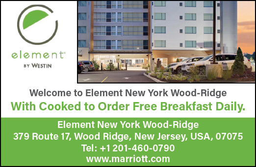 A sign for the Element Hotel in New York City. AI generated content