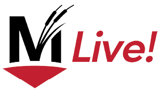 A logo for M Live, a music venue. AI generated content