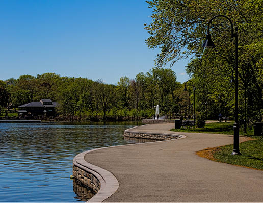 James J. Braddock North Hudson County Park In North Bergen, New Jersey