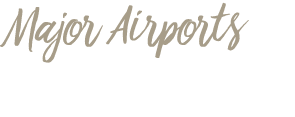 Major Airports