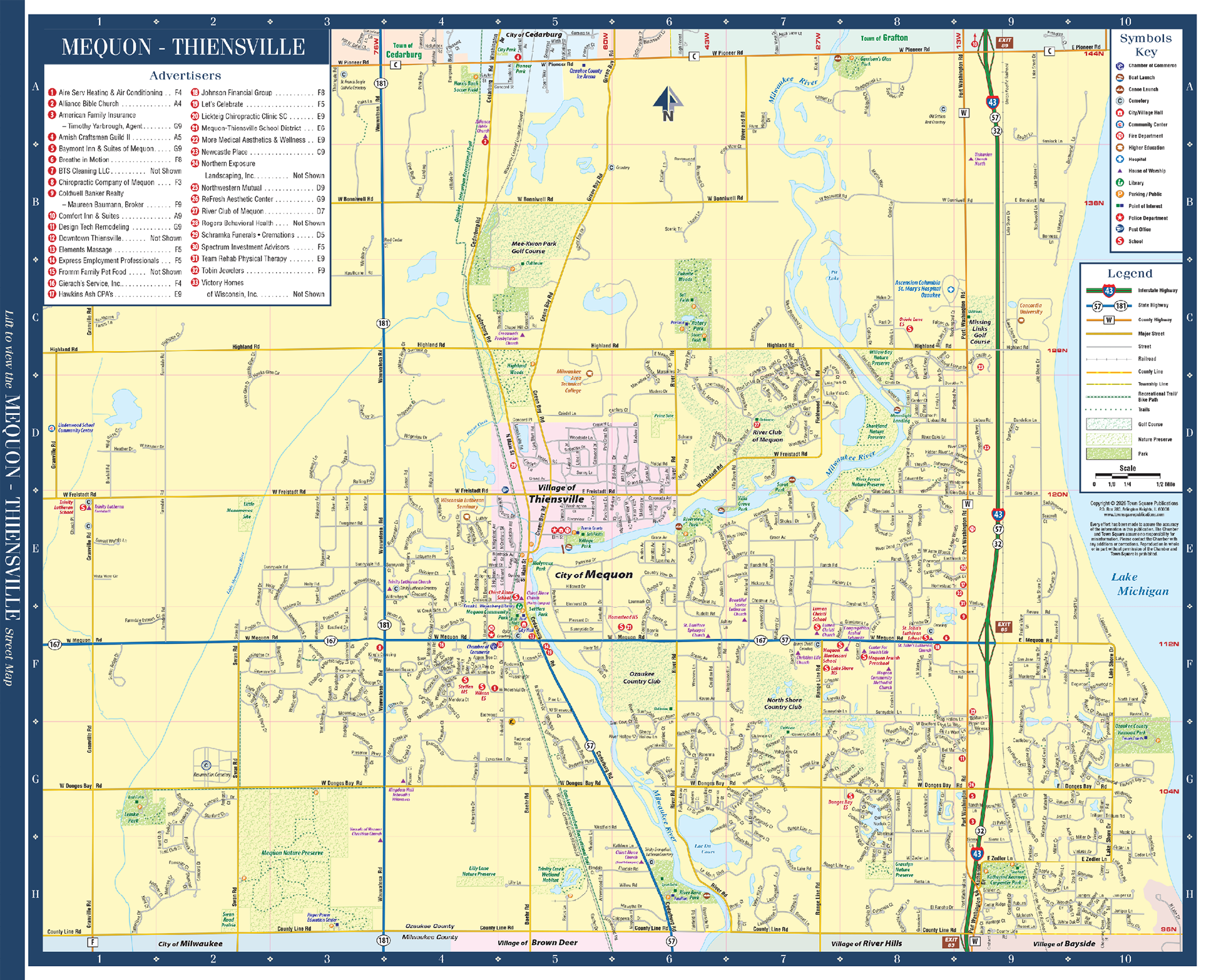 A map of the city of Minooka, Illinois. AI generated content