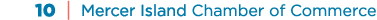 10 | Mercer Island Chamber of Commerce 