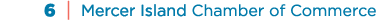 6 | Mercer Island Chamber of Commerce 