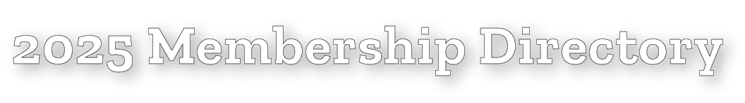 2025 Membership Directory