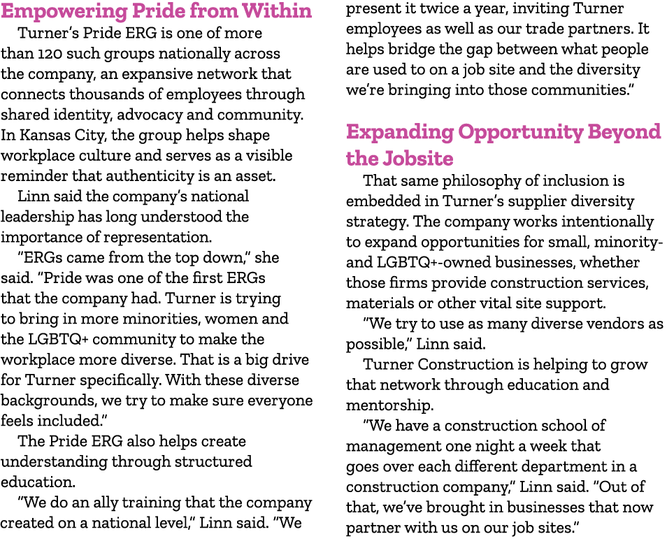 Empowering Pride from Within Turner’s Pride ERG is one of more than 120 such groups nationally across the company, a...
