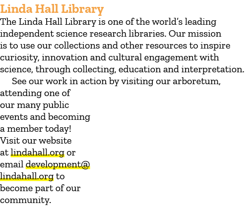 Linda Hall Library The Linda Hall Library is one of the world’s leading independent science research libraries. Our m...