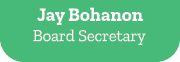 Jay Bohanon Board Secretary 