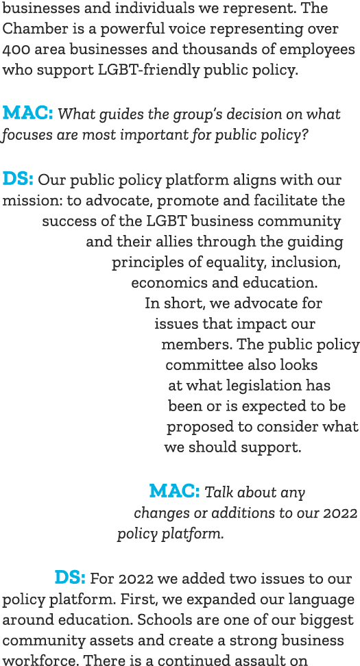 businesses and individuals we represent  The Chamber is a powerful voice representing over 400 area businesses and th   