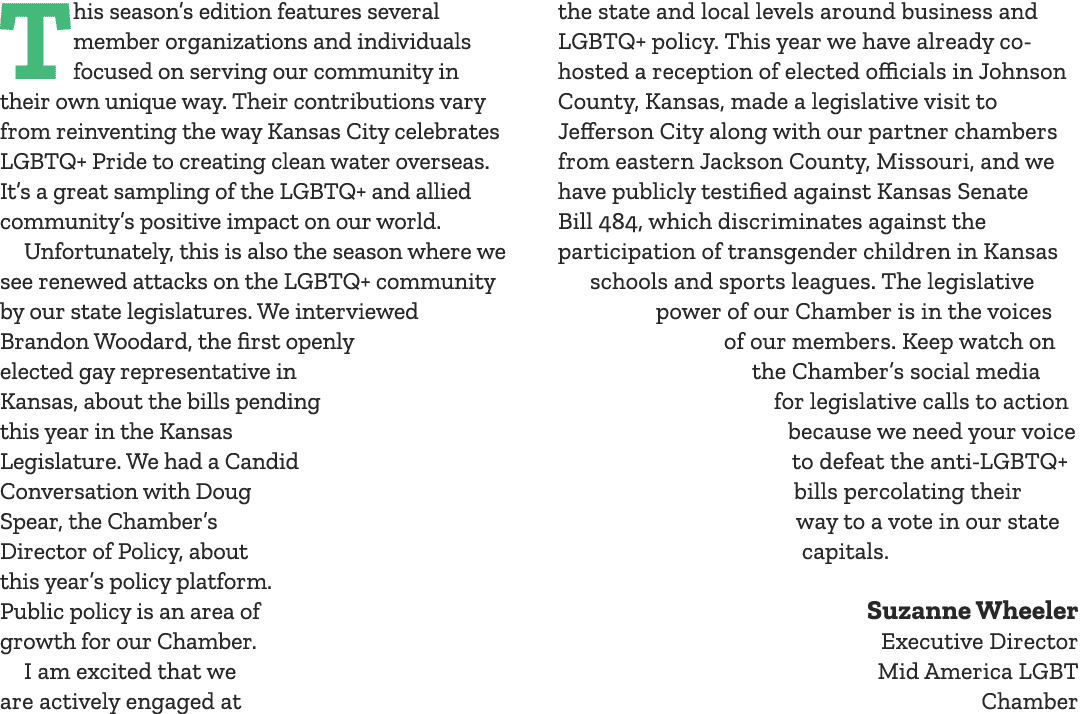 This season s edition features several member organizations and individuals focused on serving our community in their   
